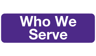 Who We Serve button
