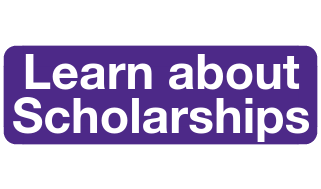 Learn about scholarships button